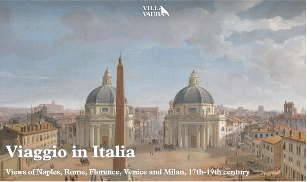 Friday 12 September: Villa Vauban tour of ‘Viaggio in Italia’ followed by a glass of wine